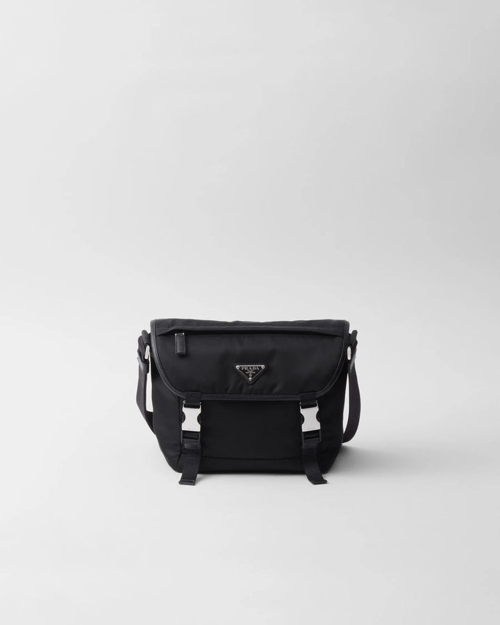 Sac porté épaule en Re-Nylon et cuir Saffiano Ma boutique