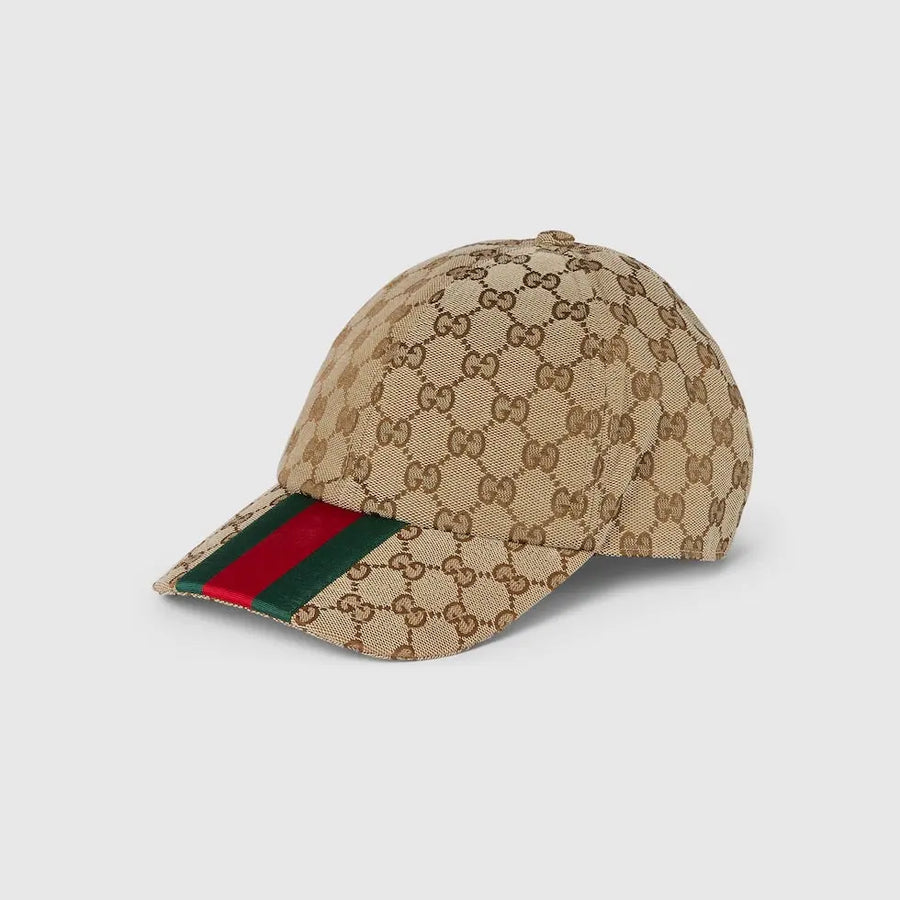 CASQUETTE DE BASE-BALL EN TOILE GG D'ORIGINE Beige SneakStyle