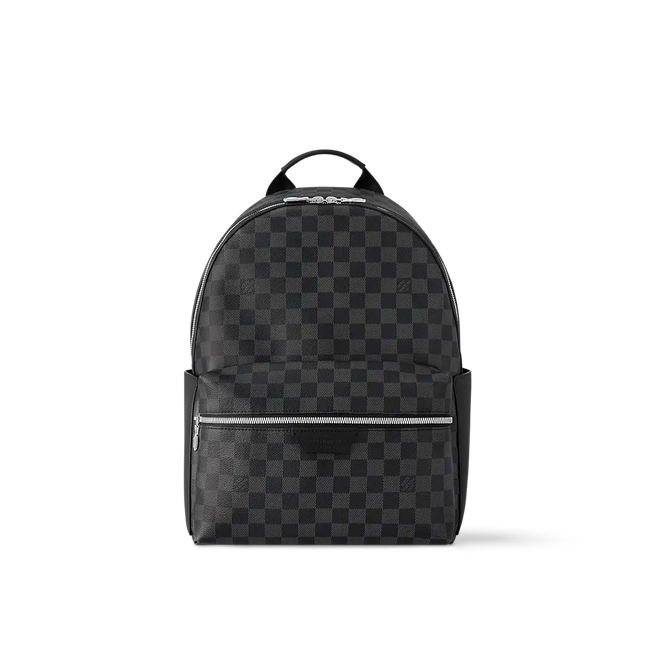 Sac à dos Discovery PM Toile Damier Graphite Noir