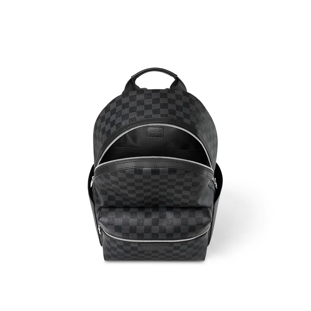 Sac à dos Discovery PM Toile Damier Graphite Noir SneakStyle