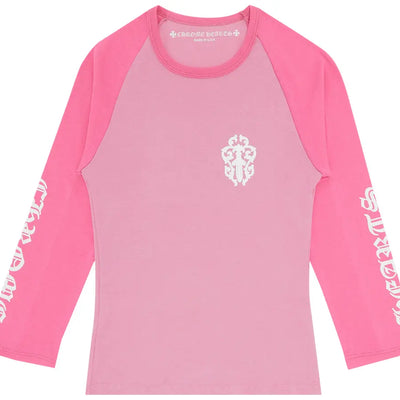 T-Shirt Manche Longue Chrome Heart Rose