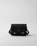 Sac porté épaule en Re-Nylon et cuir Saffiano