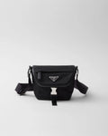 Sac porté épaule en Re-Nylon et cuir Saffiano