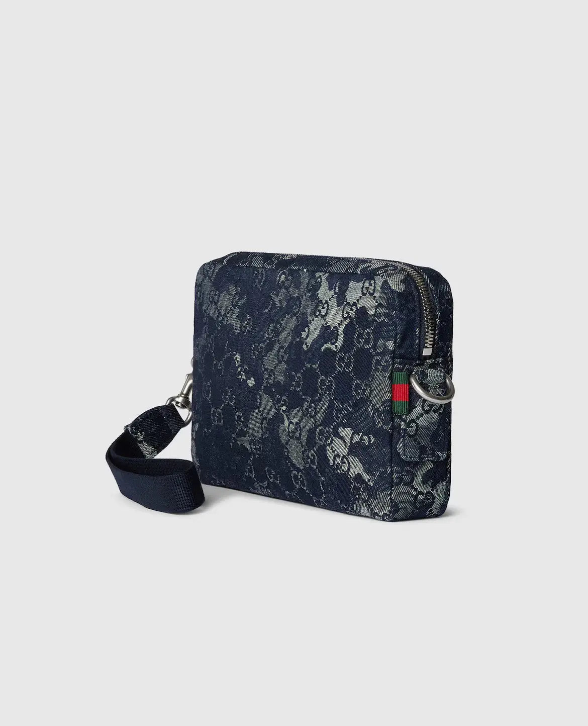 Sac à bandoulière en denim GG petit format SneakStyle