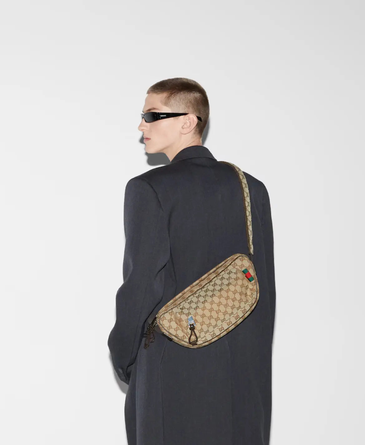 Sac à bandoulière en toile GG grand format - #2 SneakStyle