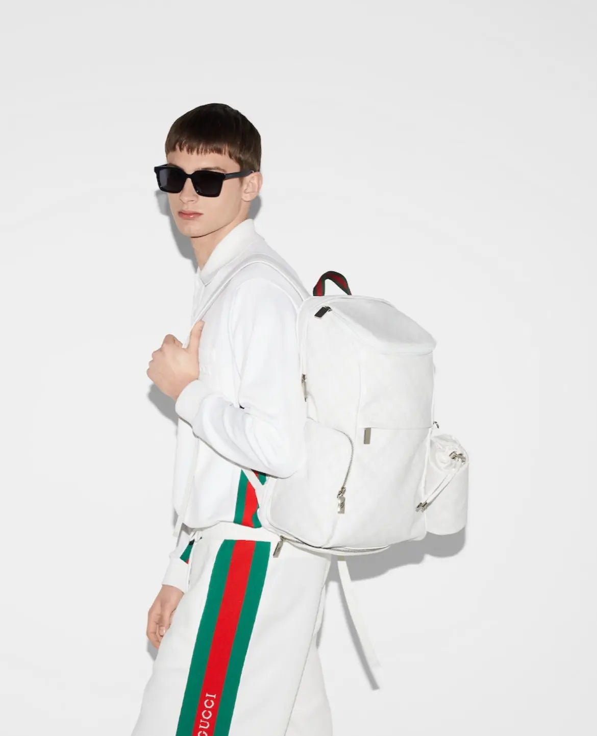 Sac à dos avec détail bande Web grand format SneakStyle