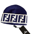 Bonnet Fendi Bleu