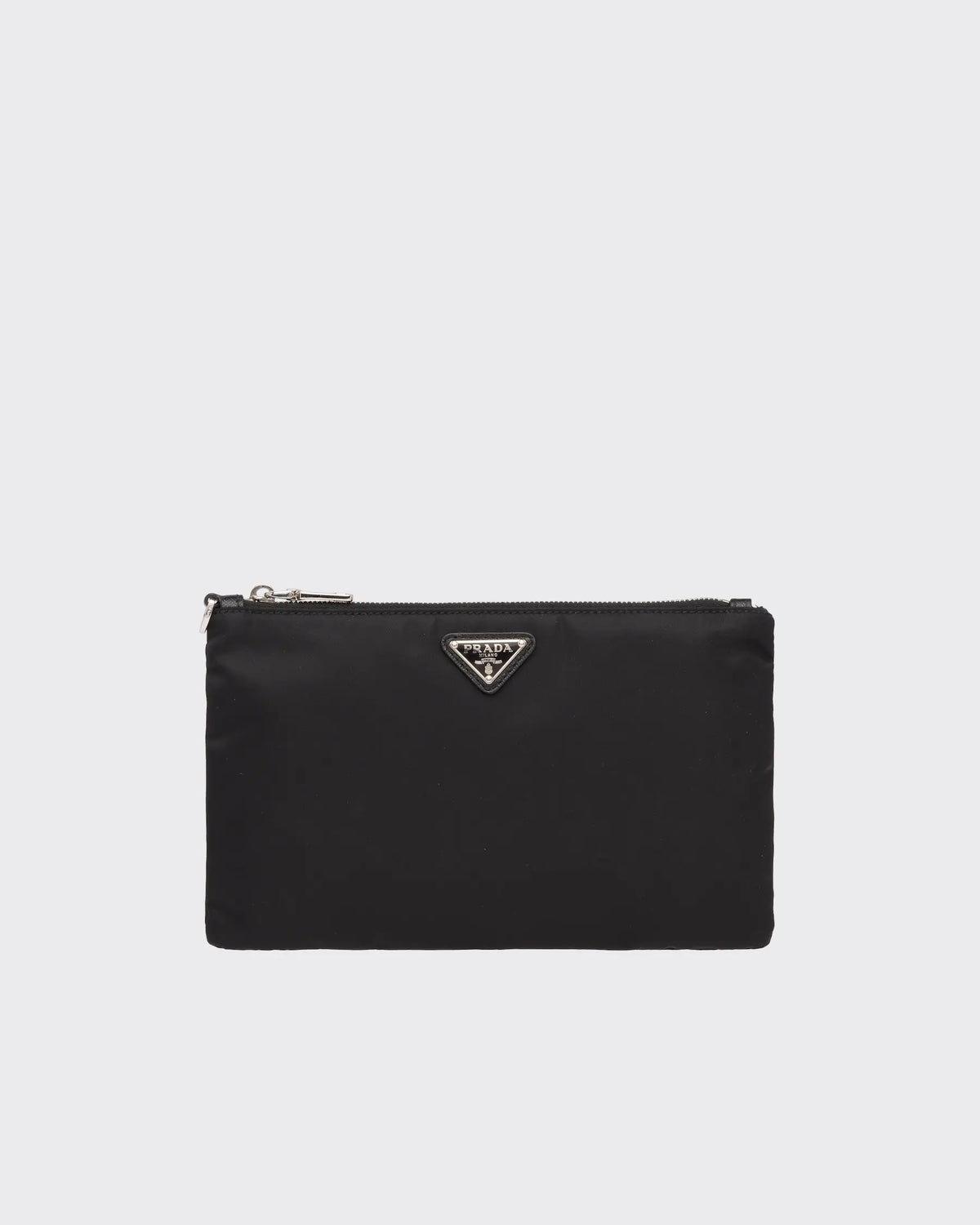 Pochette en Re-Nylon et cuir Saffiano Ma boutique