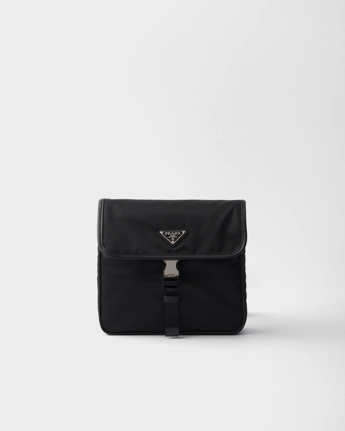 Sac porté épaule en Re-Nylon et cuir Saffiano Ma boutique
