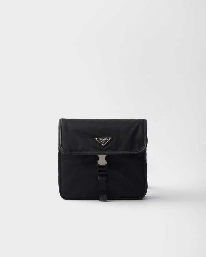 Sac porté épaule en Re-Nylon et cuir Saffiano Ma boutique