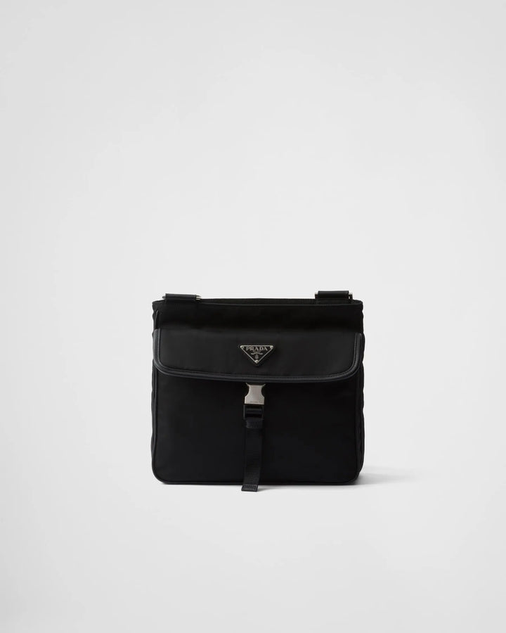 Sac porté épaule en Re-Nylon et cuir Saffiano Ma boutique