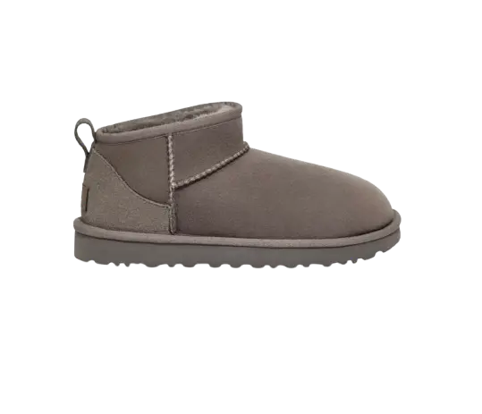 UGG Femme Botte Classic Ultra Mini Gris SneakStyle