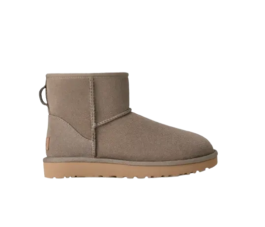 Femme Botte Classic Mini II Gris Galet SneakStyle