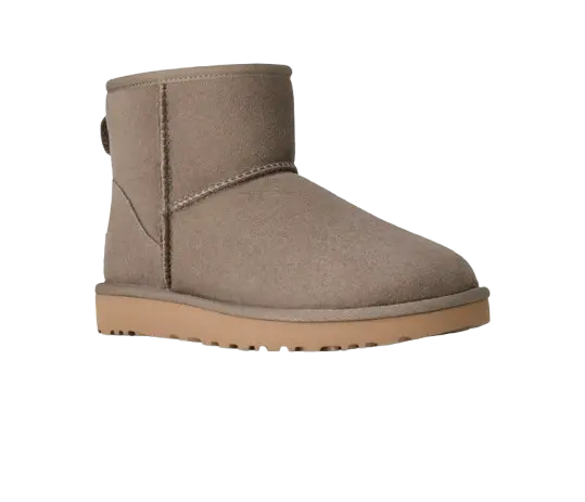 Femme Botte Classic Mini II Gris Galet SneakStyle