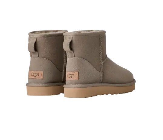Femme Botte Classic Mini II Gris Galet SneakStyle