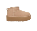 UGG Botte Classic Ultra Mini à plateforme Beige
