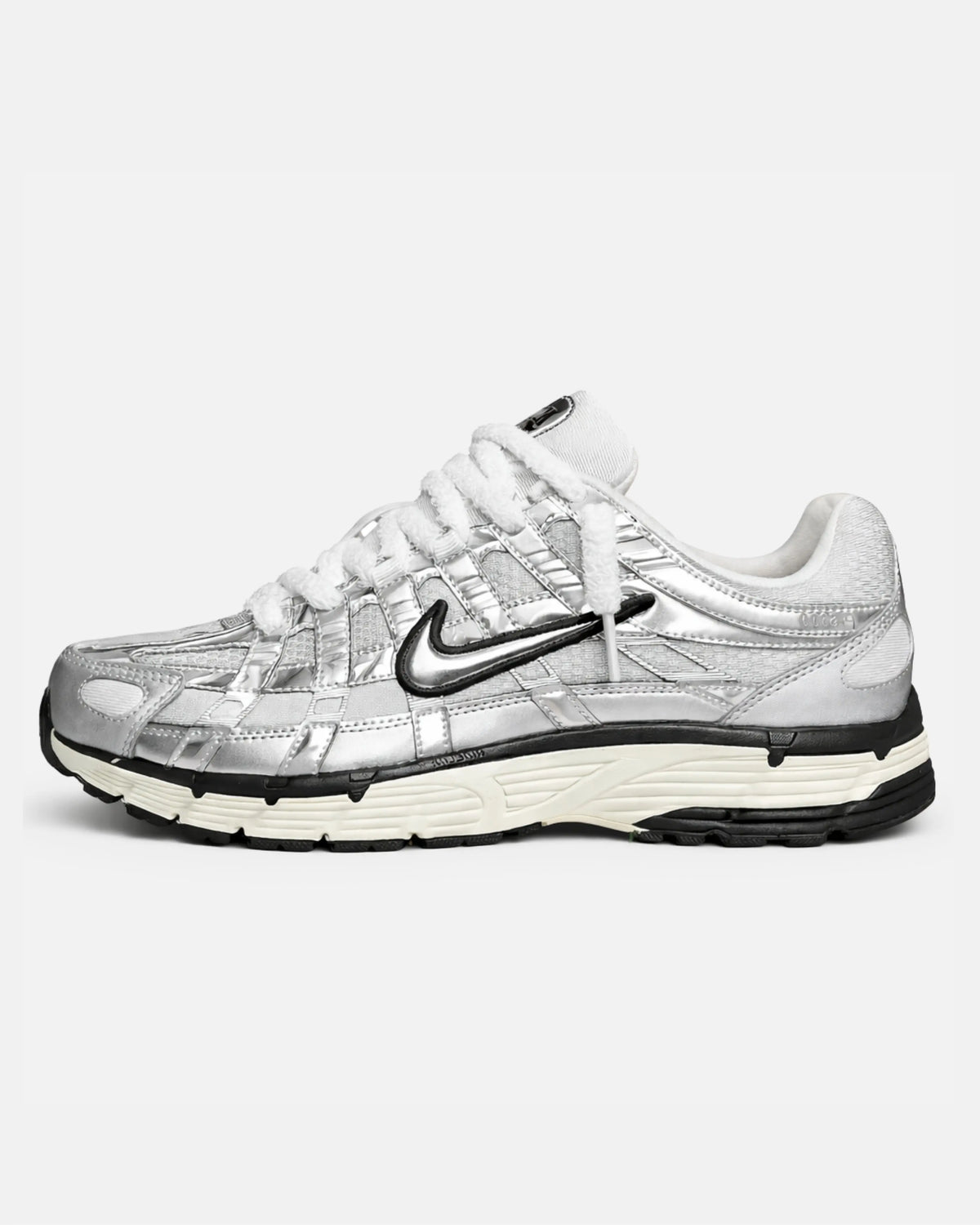 Nike P-6000 Metallic Silver Custom SneakStyle