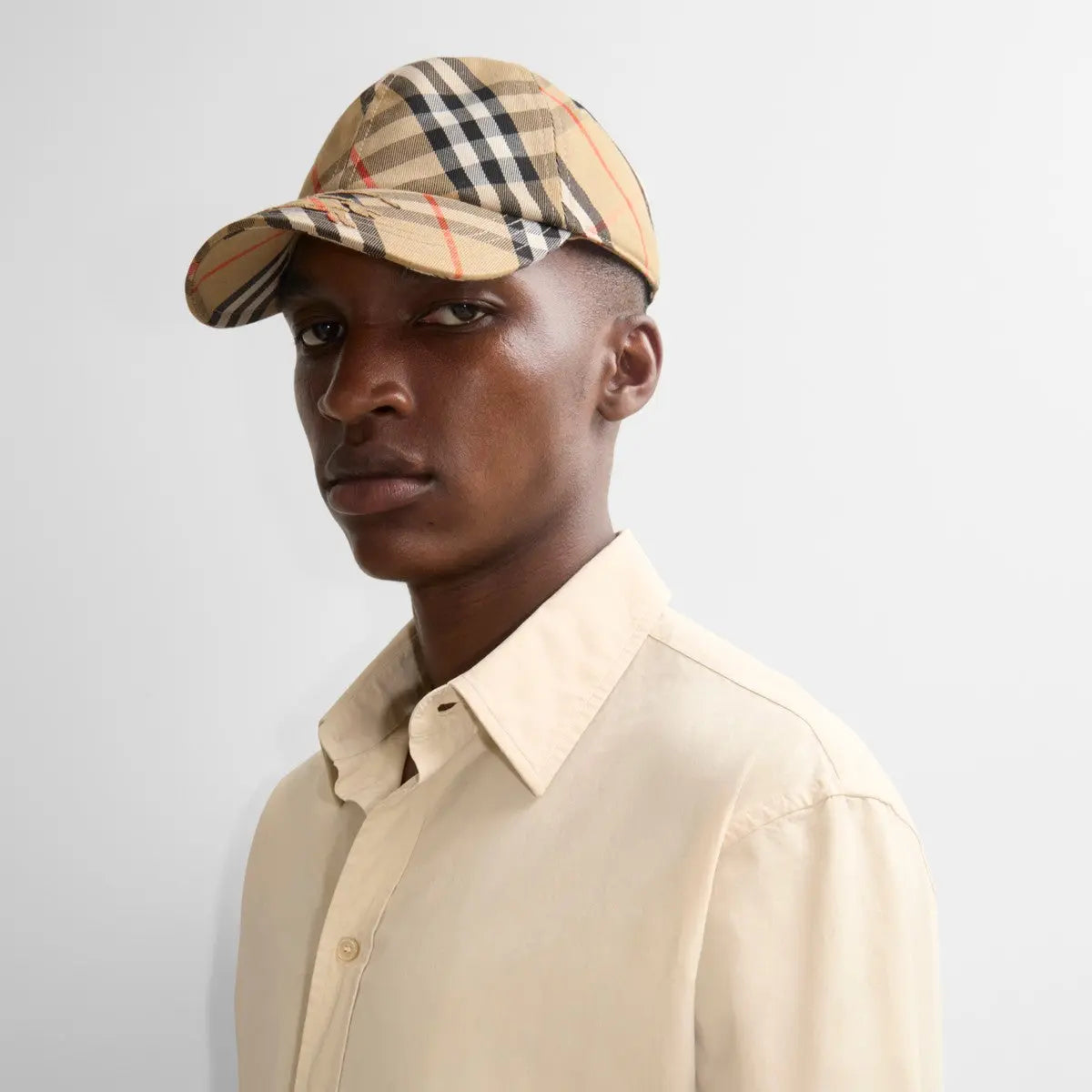 Casquette Burberry en sergé Check EKD SneakStyle