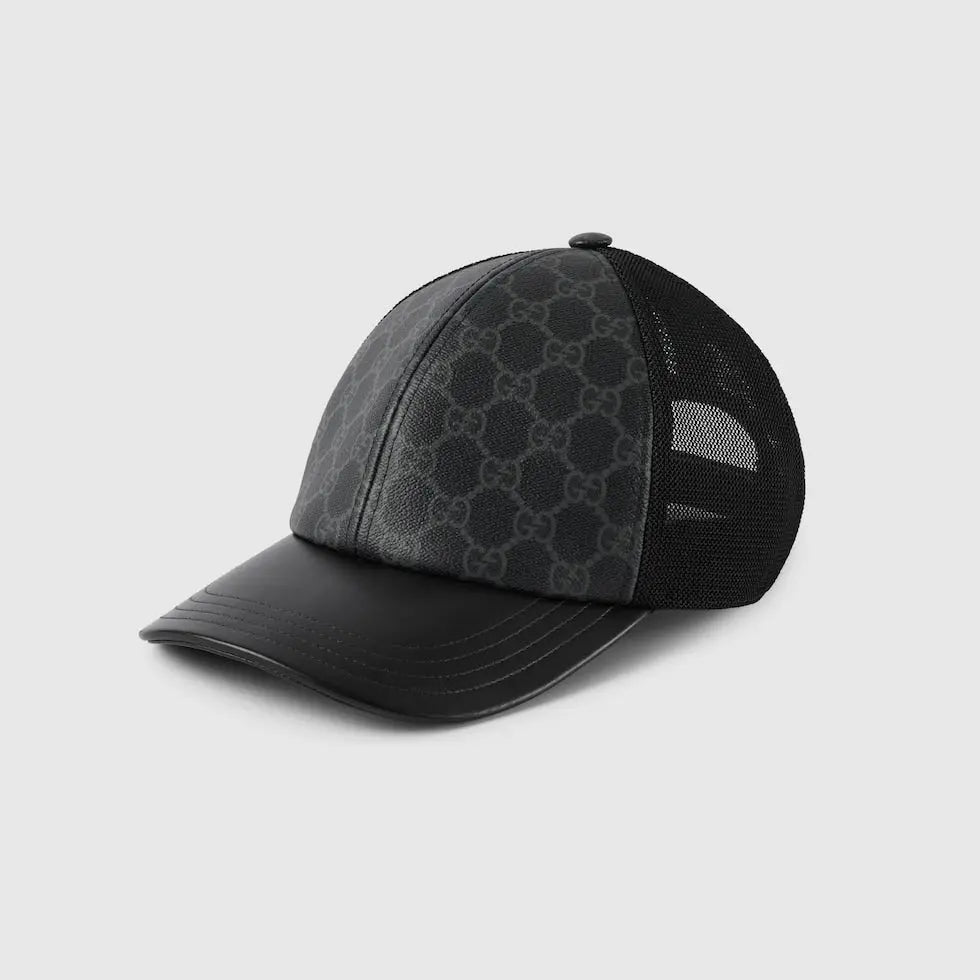 CASQUETTE EN TOILE GG MONOGRAM Noir SneakStyle