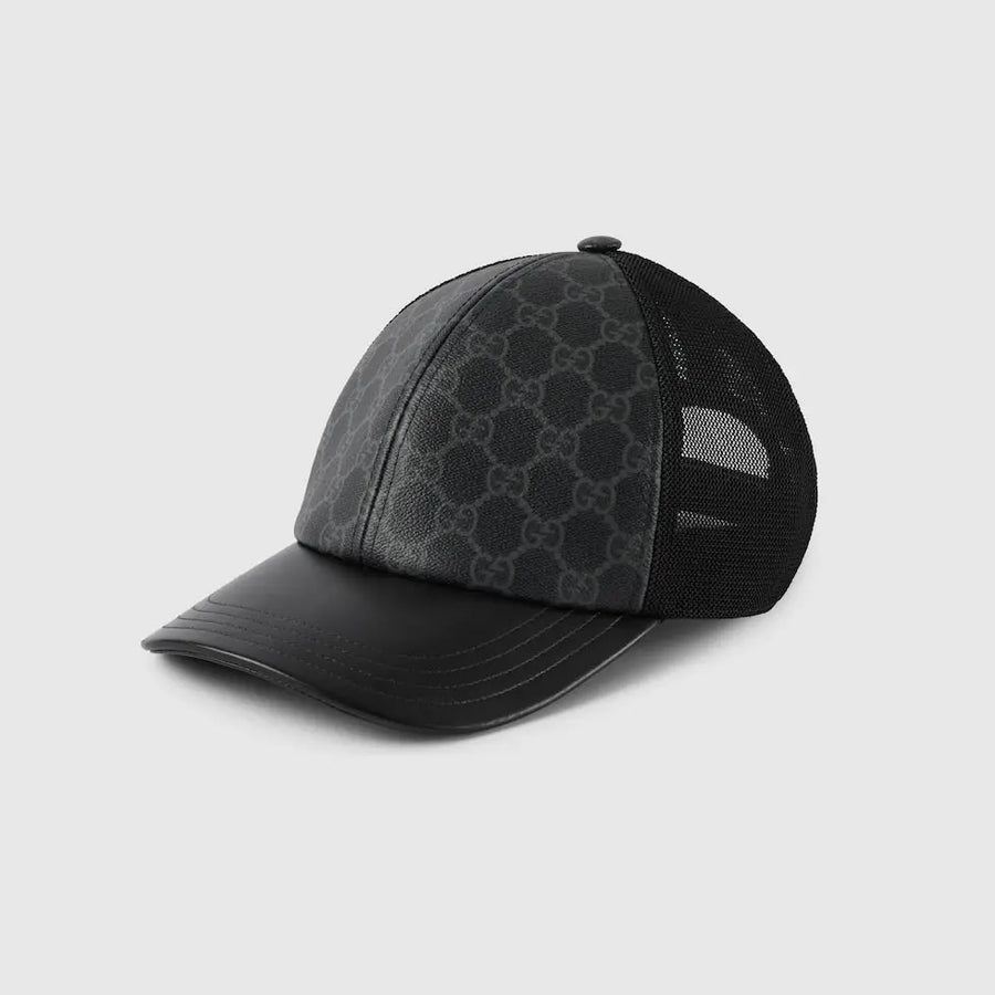 CASQUETTE EN TOILE GG MONOGRAM Noir SneakStyle