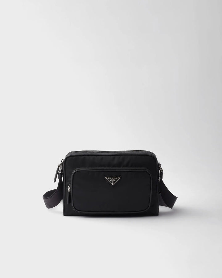 Petit sac porté épaule en Re-Nylon et cuir Saffia Ma boutique