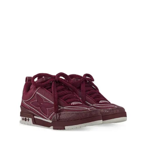 LV Skate Logo incrusté Bordeau SneakStyle