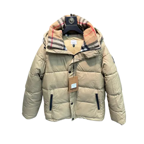 Doudoune Burberry Puffer Beige SneakStyle