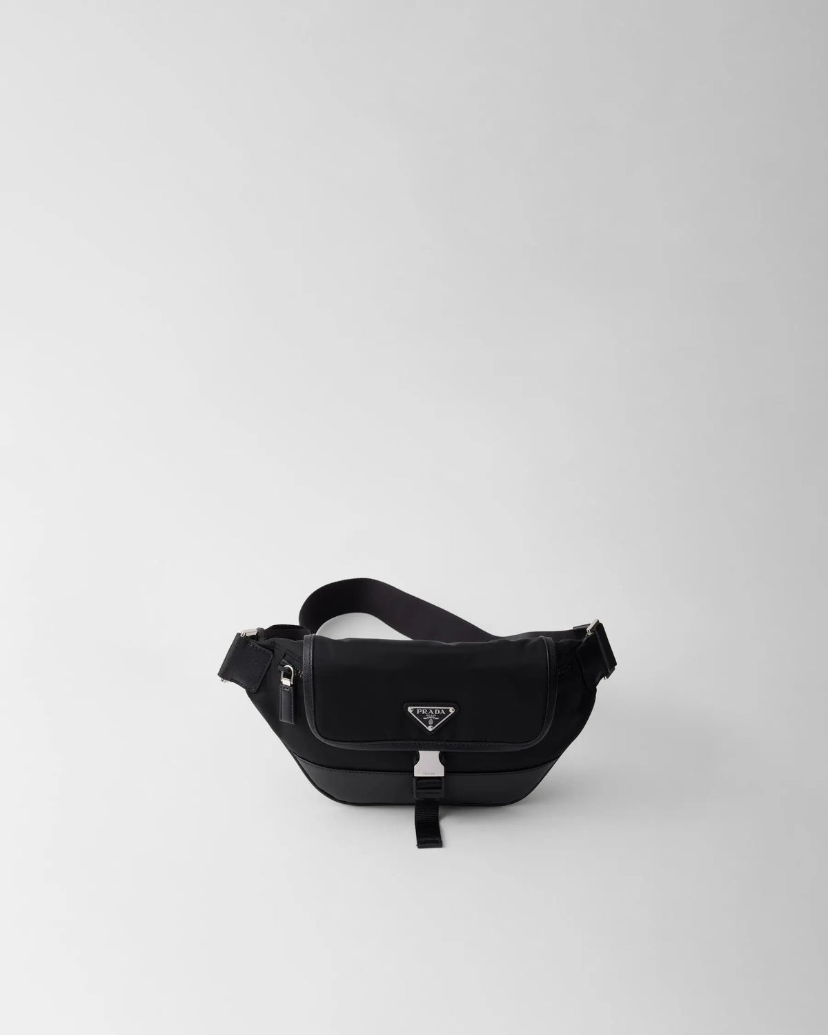 Sac porté épaule en Re-Nylon et cuir Saffiano Ma boutique