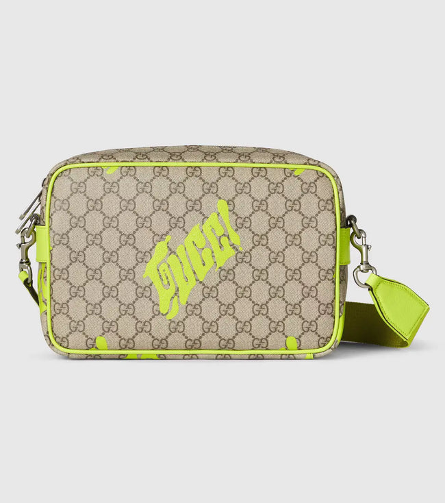 Sac à bandoulière avec imprimé moyen format