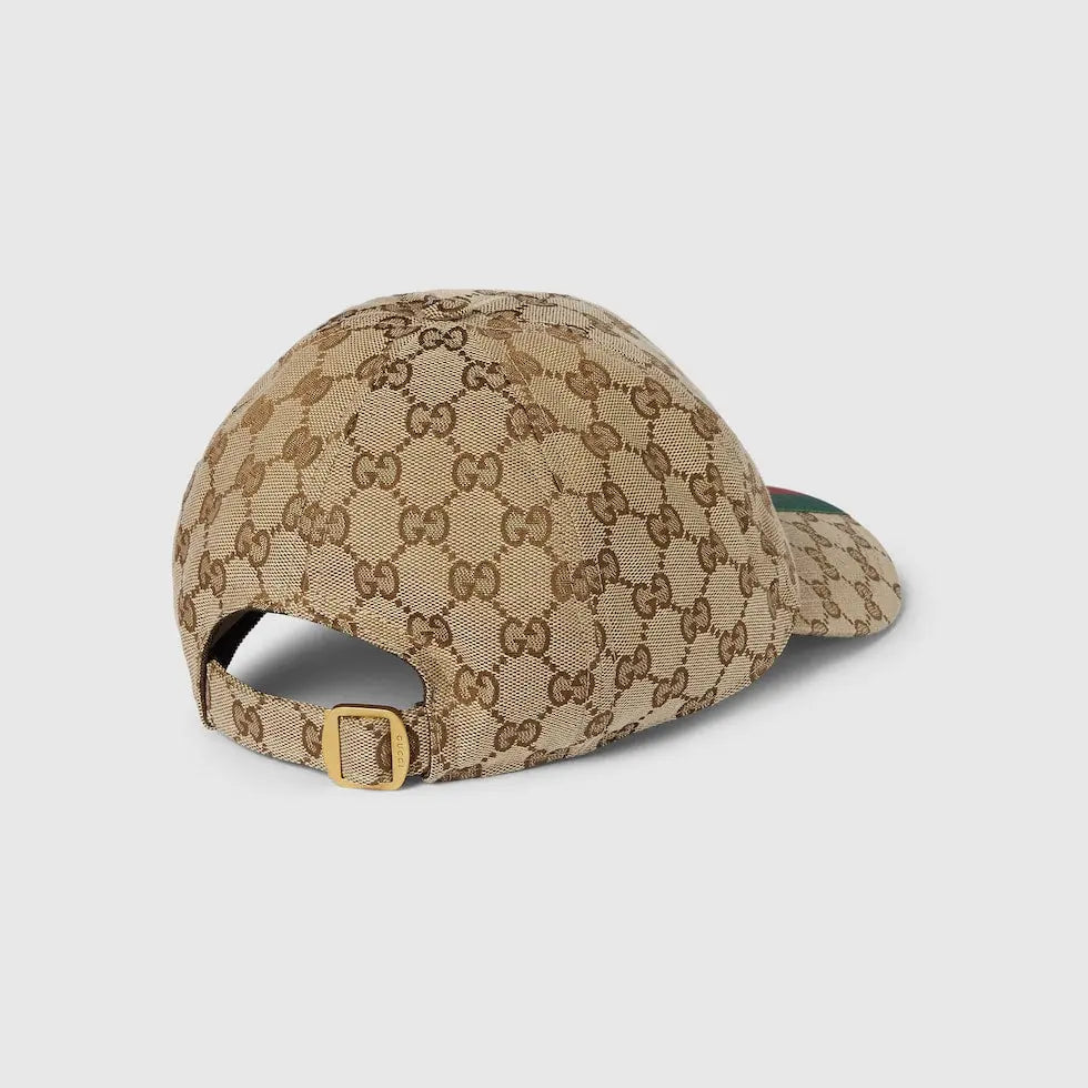 CASQUETTE DE BASE-BALL EN TOILE GG D'ORIGINE Beige SneakStyle