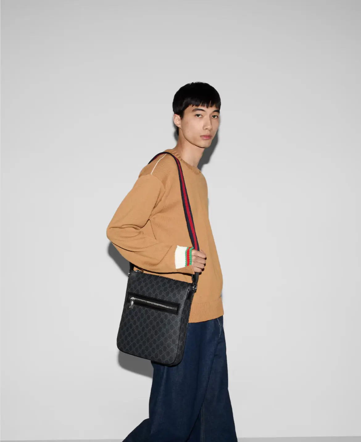 Sac à bandoulière GG Black moyen format - #1 SneakStyle