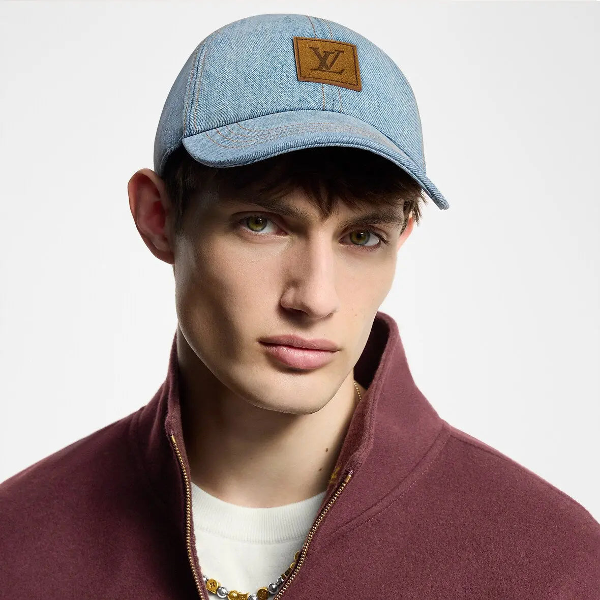 Casquette en denim LV Staples SneakStyle