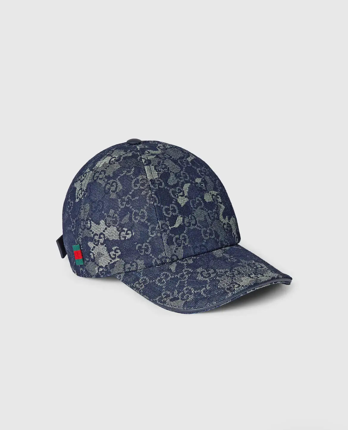 Casquette en denim GG avec détail bande Web SneakStyle