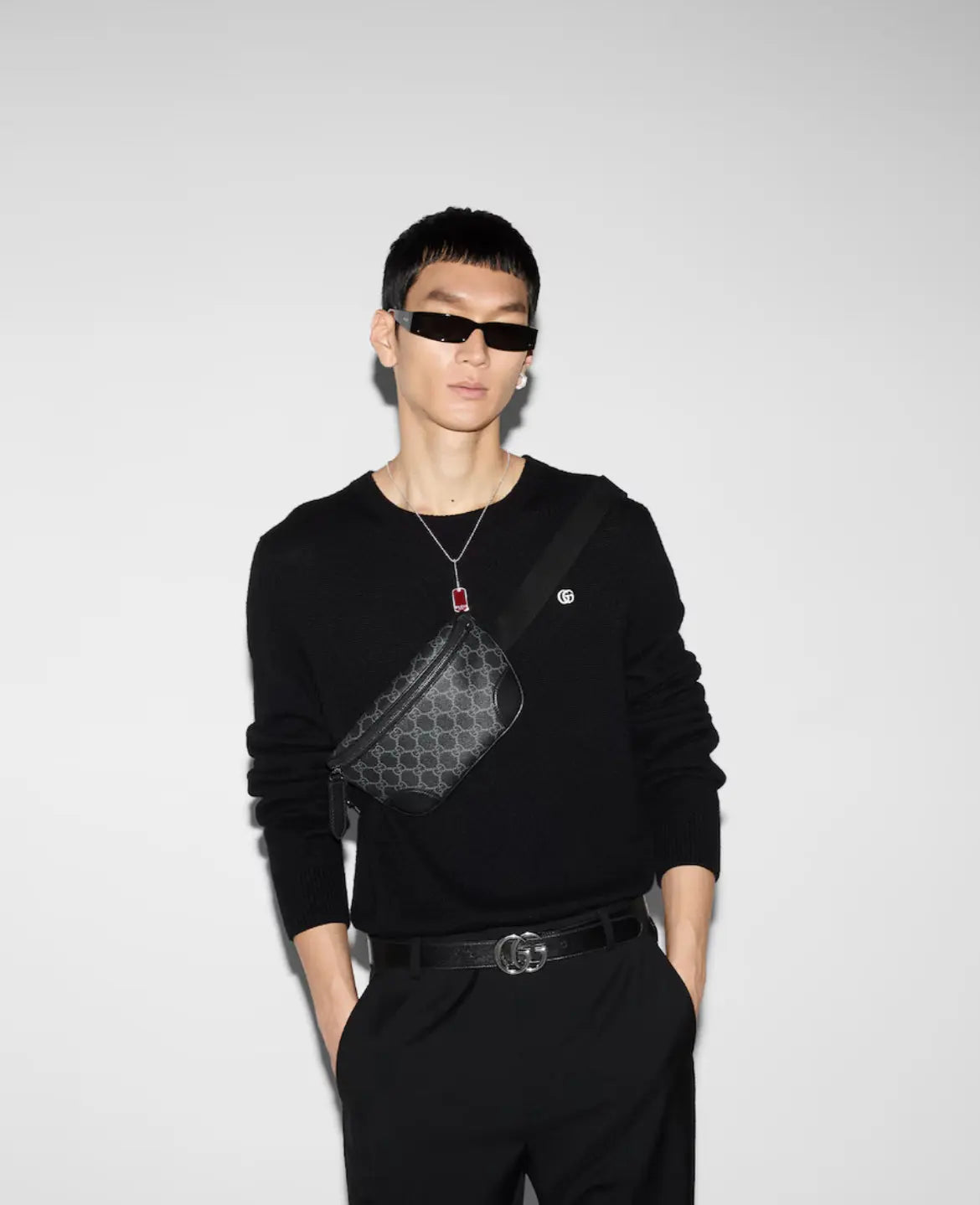 Sac ceinture GG Emblem petit format SneakStyle