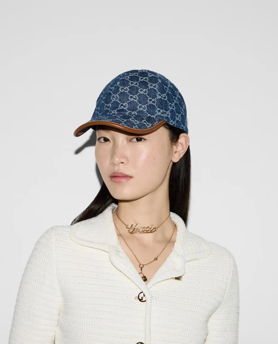 Casquette en denim GG SneakStyle