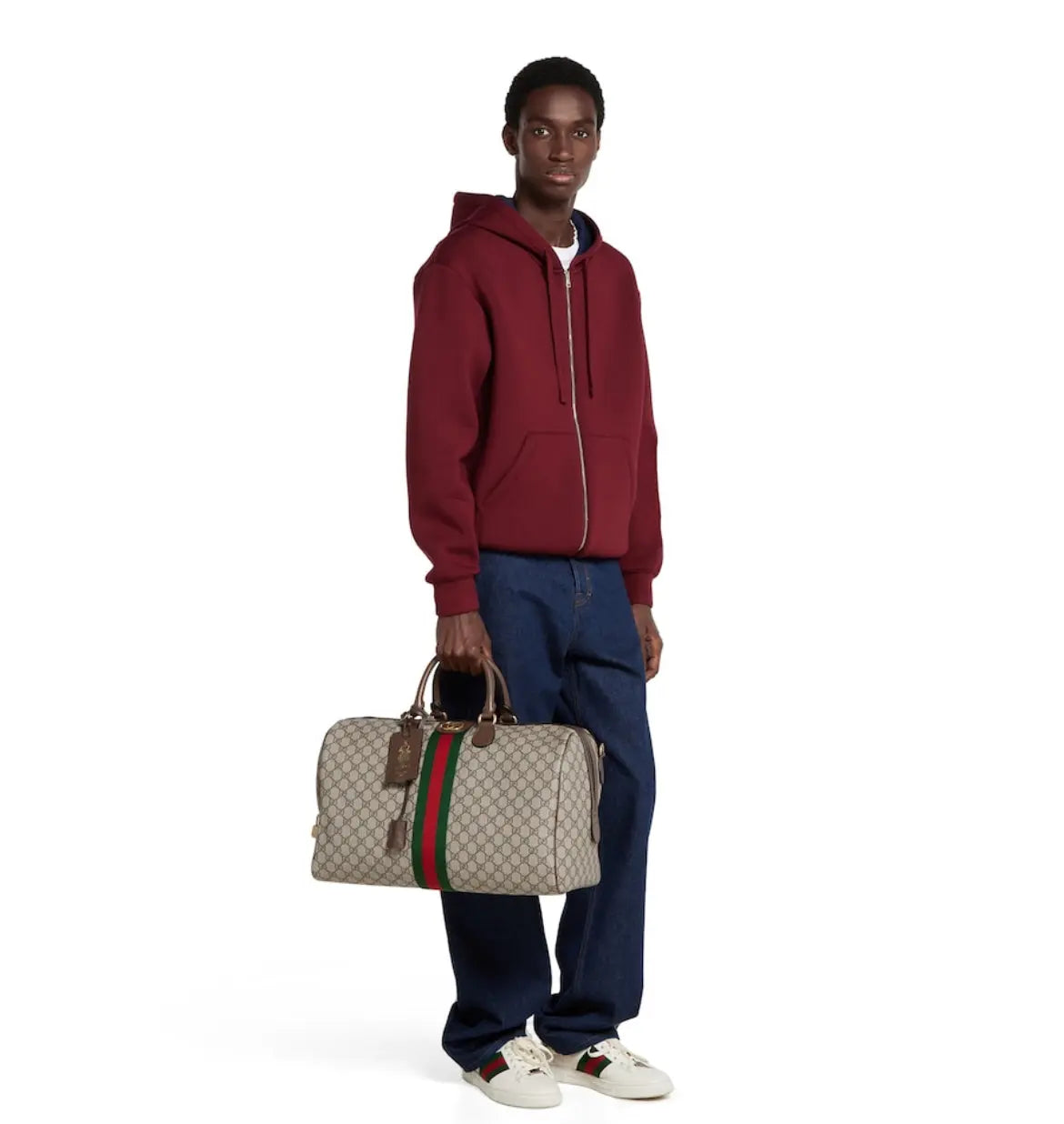 Sac de voyage Gucci Savoy taille moyenne SneakStyle