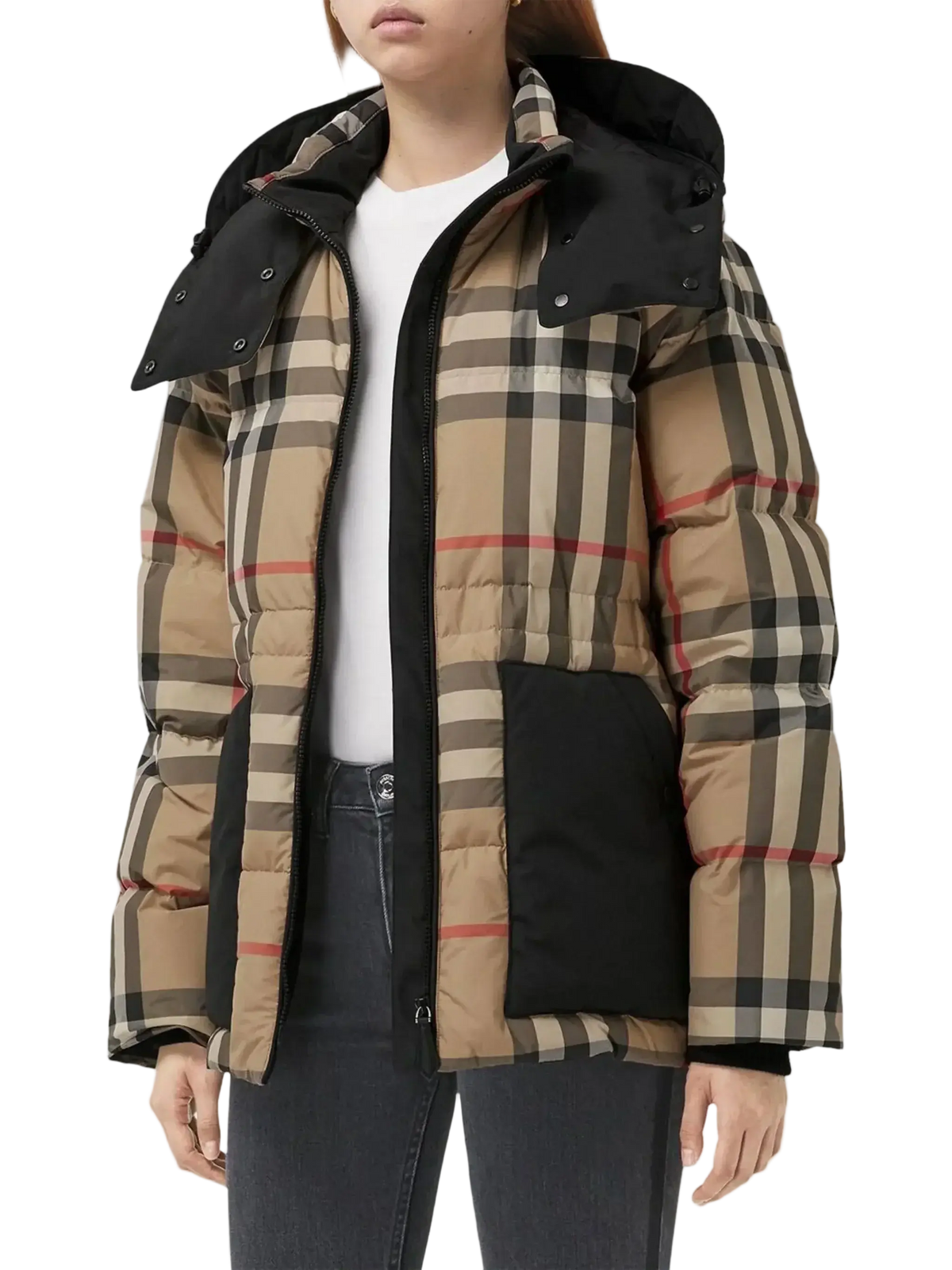 Doudoune Burberry à motif Vintage Check SneakStyle