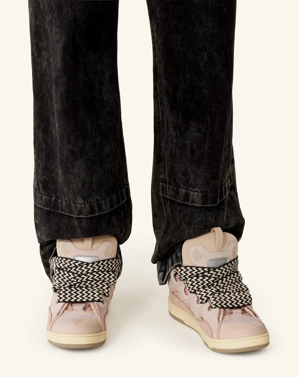 Lanvin Curb Rose pâle SneakStyle