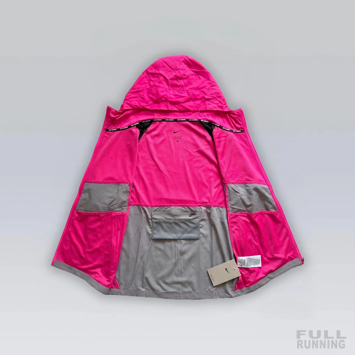 Veste De Running Windrunner rose SneakStyle