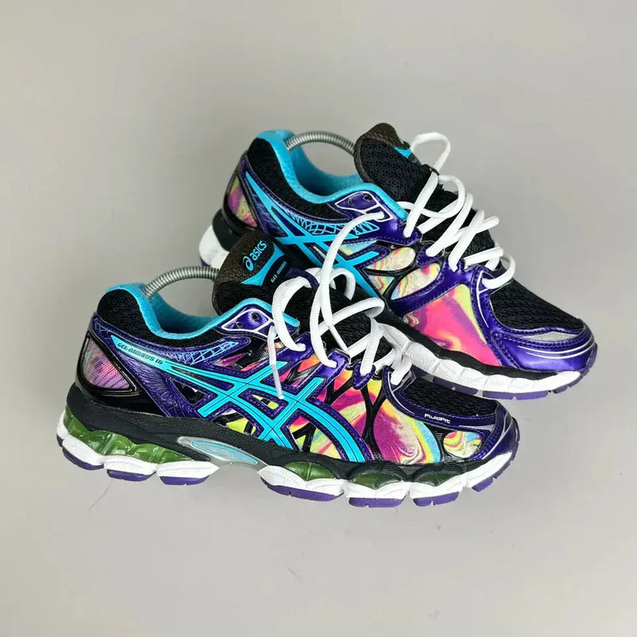 Asics Gel Nimbus Multicolore Et Bleu SneakStyle