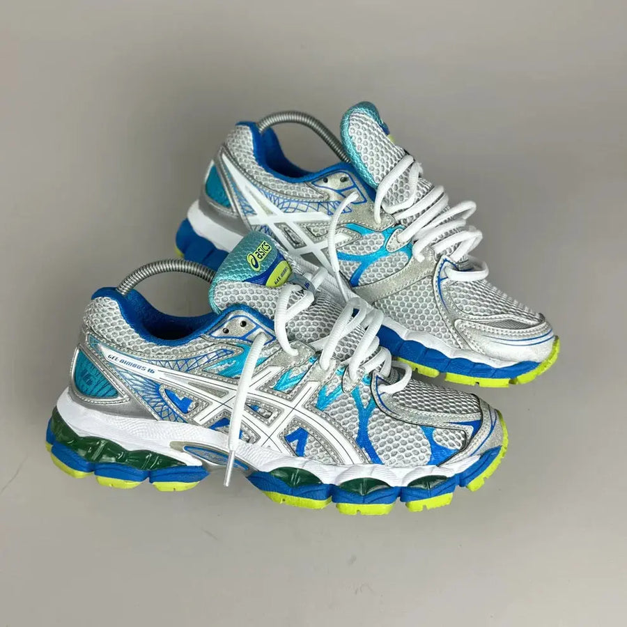Asics Gel Nimbus Bleu Et Jaune SneakStyle