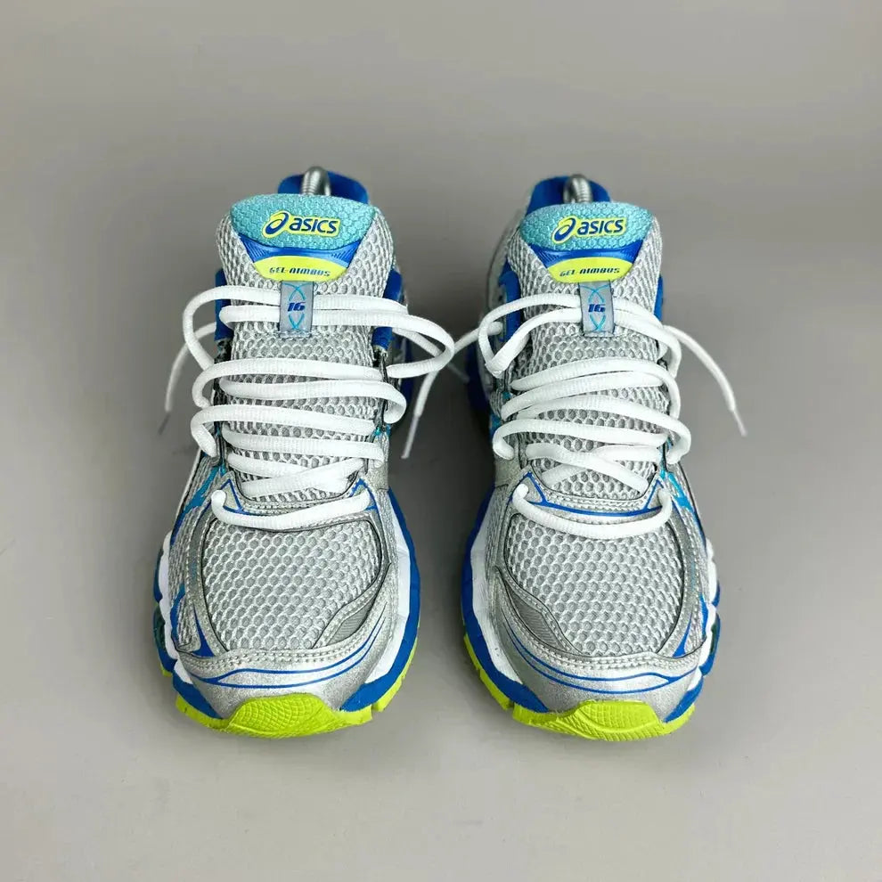 Asics Gel Nimbus Bleu Et Jaune SneakStyle