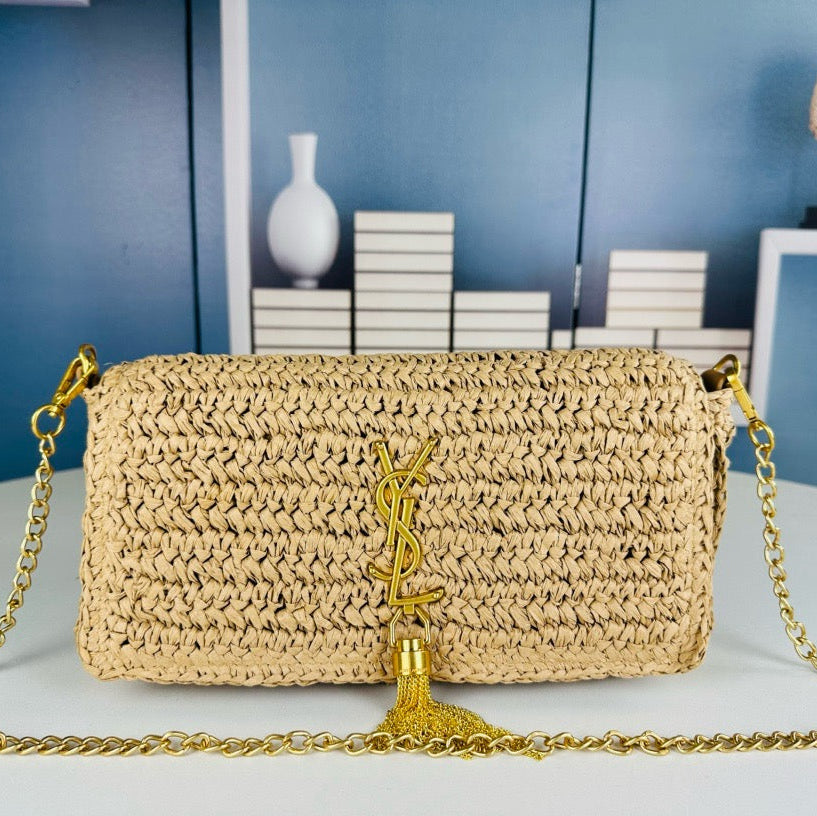 YSL - KATE 99 TASSEL IN RAFFIA SneakStyle