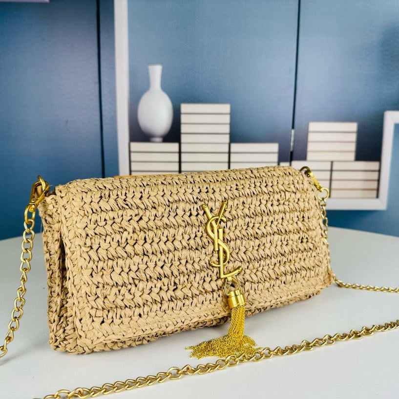 YSL - KATE 99 TASSEL IN RAFFIA SneakStyle