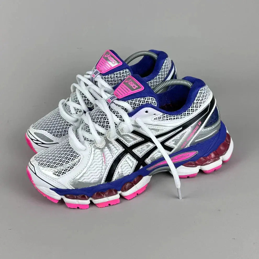 Asics Gel Nimbus Blanc Et Rose SneakStyle