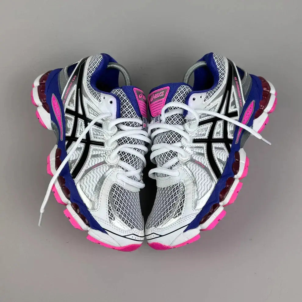 Asics Gel Nimbus Blanc Et Rose SneakStyle