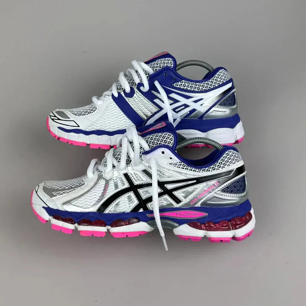 Asics Gel Nimbus Blanc Et Rose SneakStyle