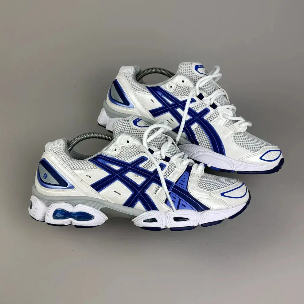 Asics Gel Nimbus Blanc Et Bleu SneakStyle