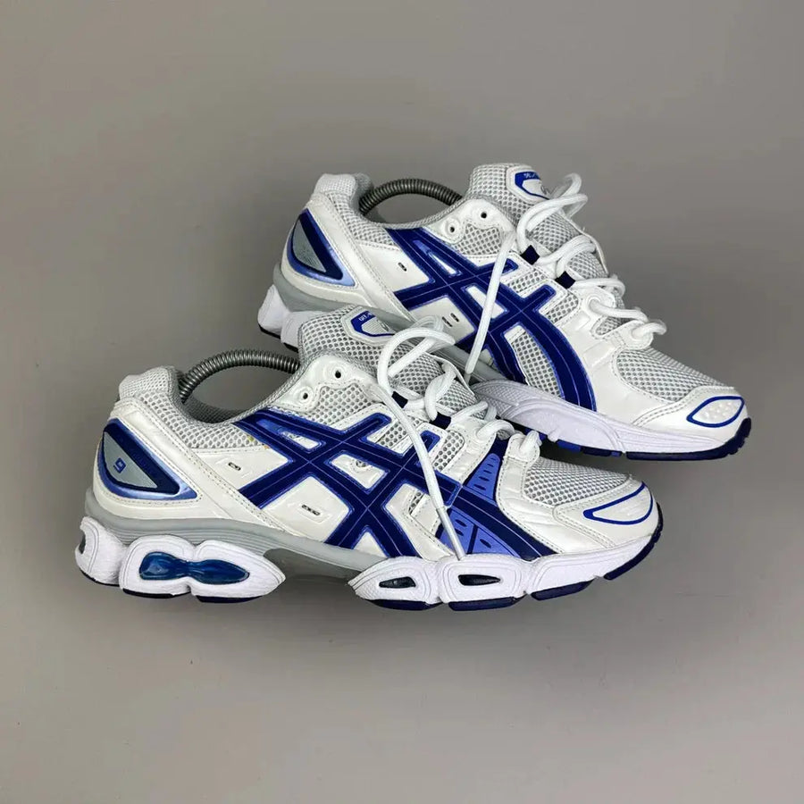 Asics Gel Nimbus Blanc Et Bleu SneakStyle