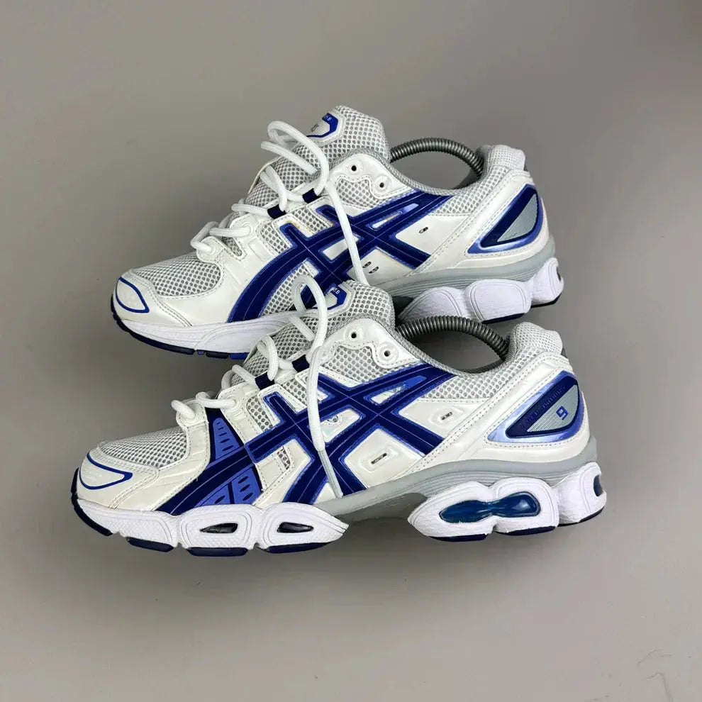 Asics Gel Nimbus Blanc Et Bleu SneakStyle